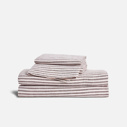 Washed European Linen Core Sheet Set - Last Call
