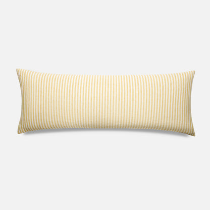 Washed European Linen Lumbar Pillow Cover