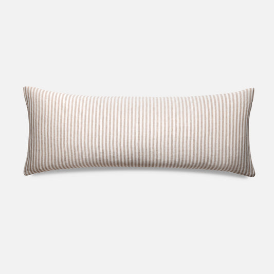 Washed European Linen Lumbar Pillow Cover