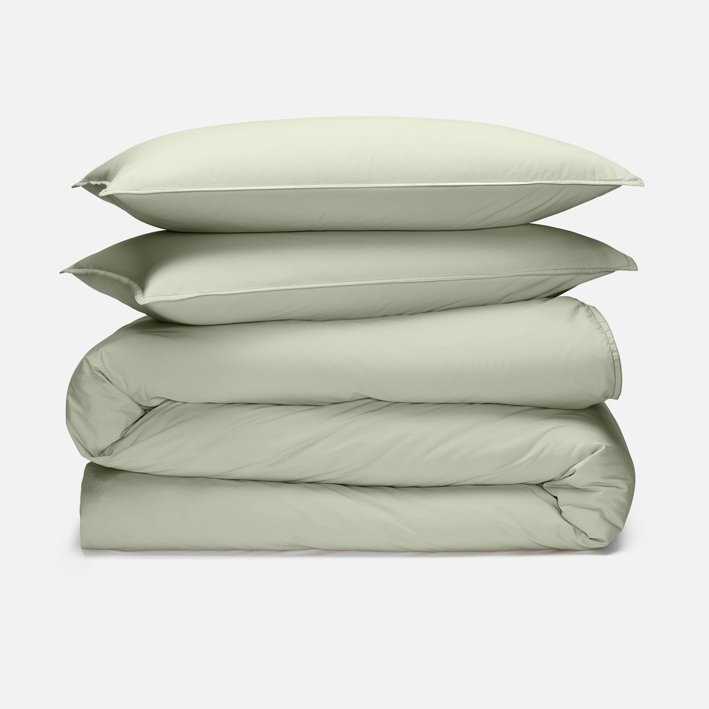 Washed Classic Percale Duvet Set
