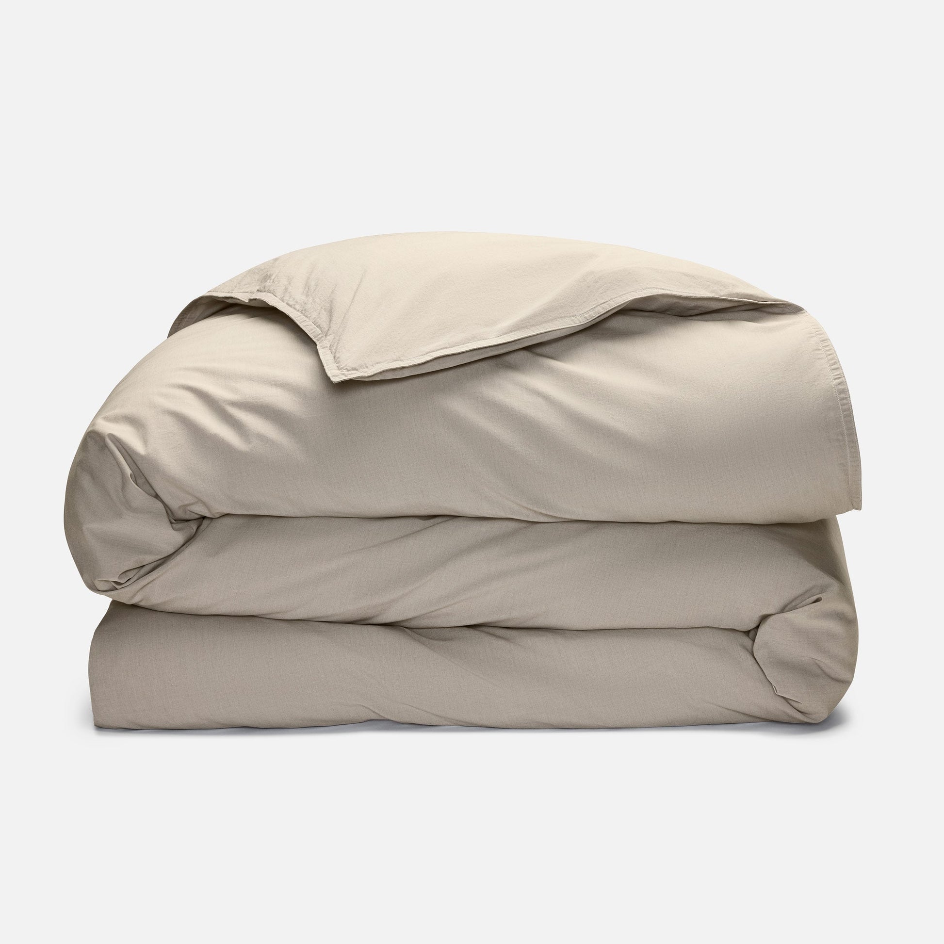 Washed Classic Percale Duvet Cover - Last Call