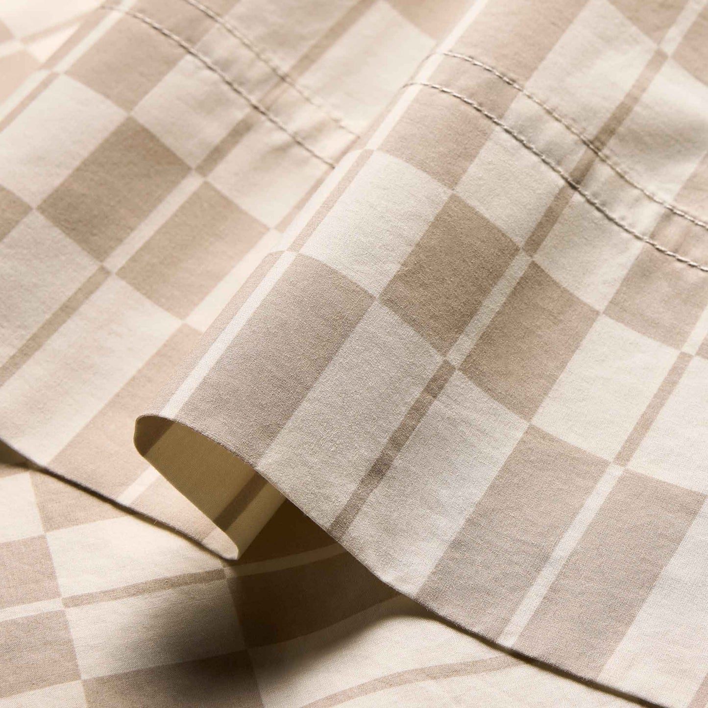 Washed Classic Percale Duvet Set