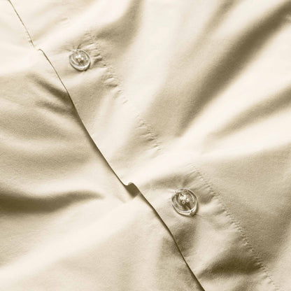 Washed Classic Percale Duvet Cover - Last Call