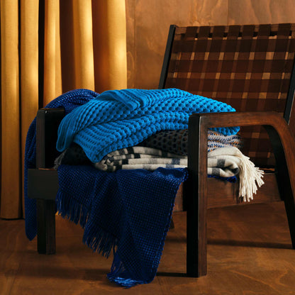 Chunky Waffle Knit Throw Blanket - Last Call
