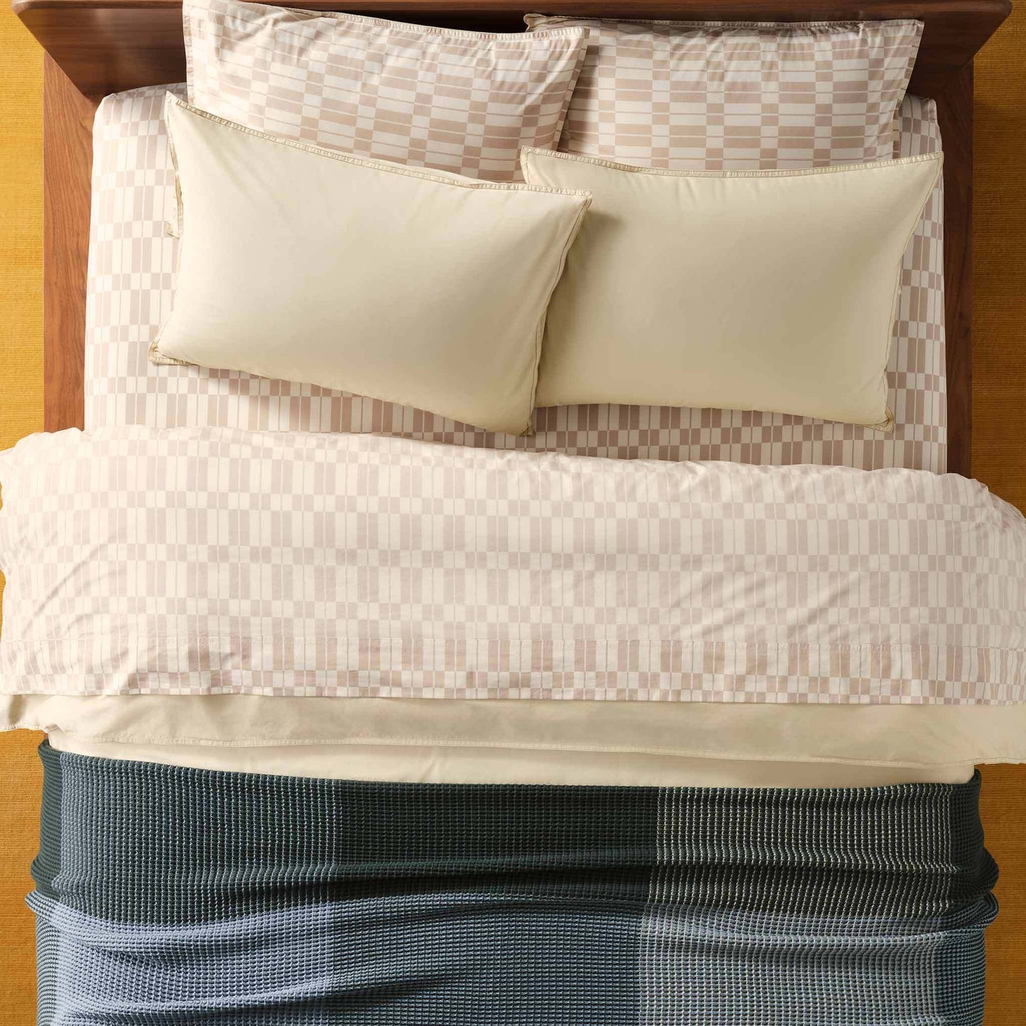 Washed Classic Percale Duvet Cover - Last Call