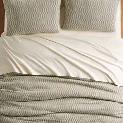 Woven Checkerboard Duvet Cover - Last Call