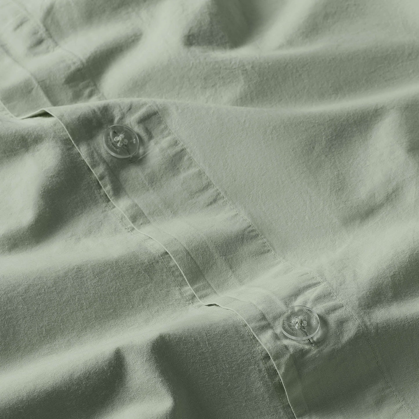 Washed Classic Percale Duvet Set