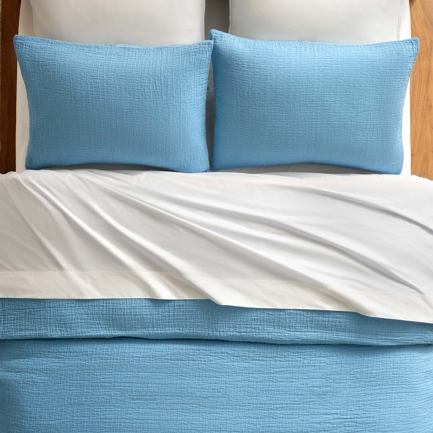 Breezeweave Crinkle Cotton Duvet Cover