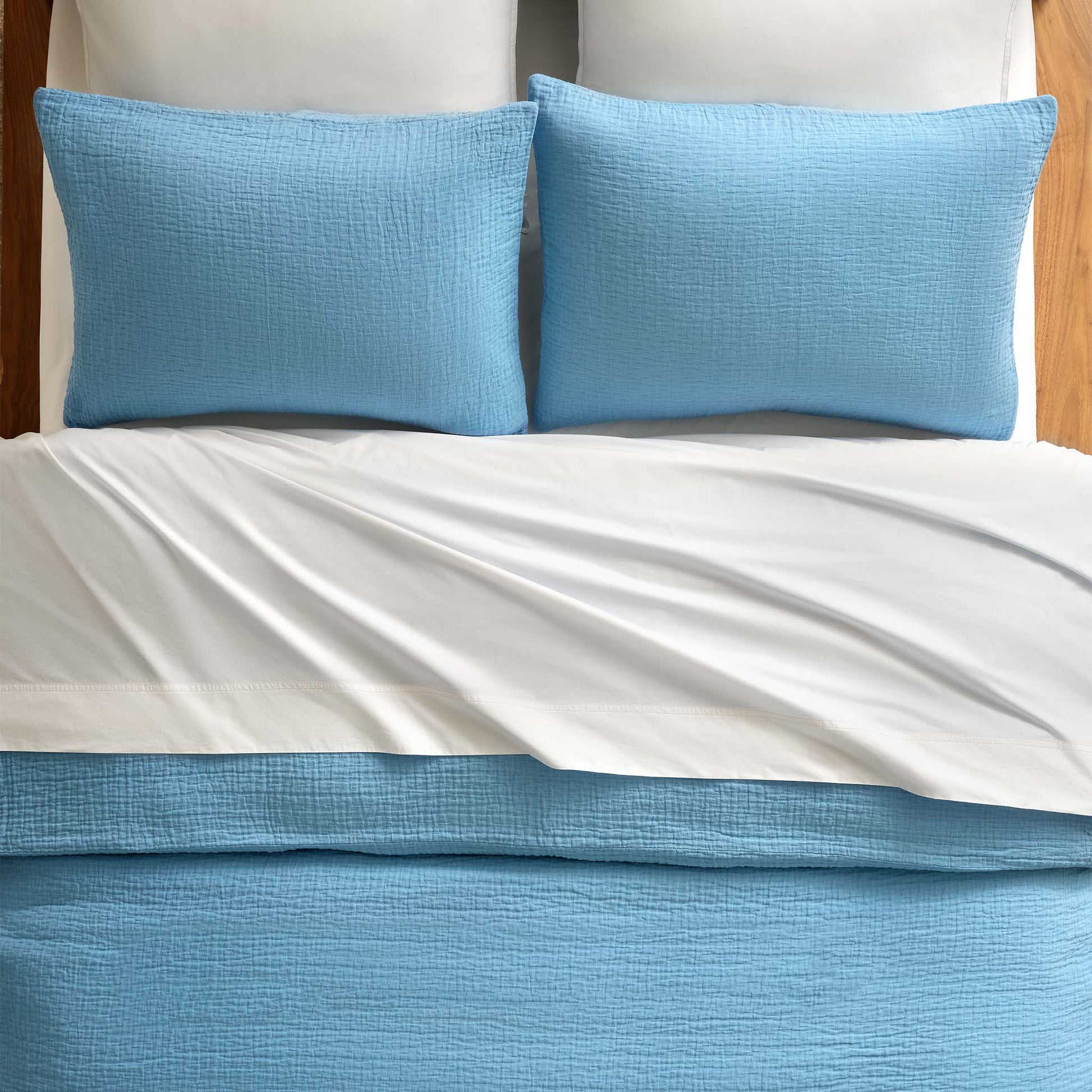Breezeweave Crinkle Cotton Duvet Cover