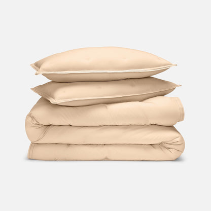 Washed Classic Percale Comforter Set