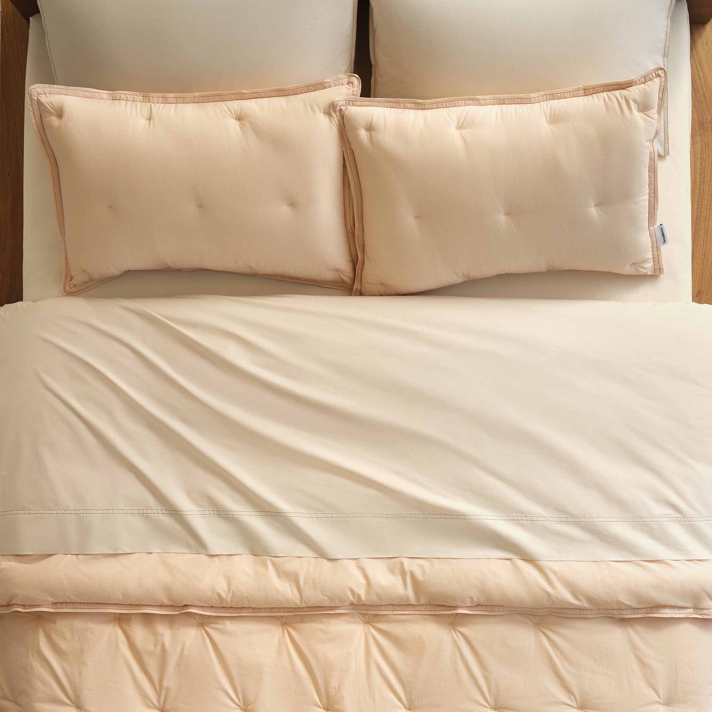 Washed Classic Percale Sham Set