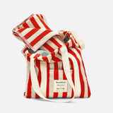 Surfside Stripe in Poppy