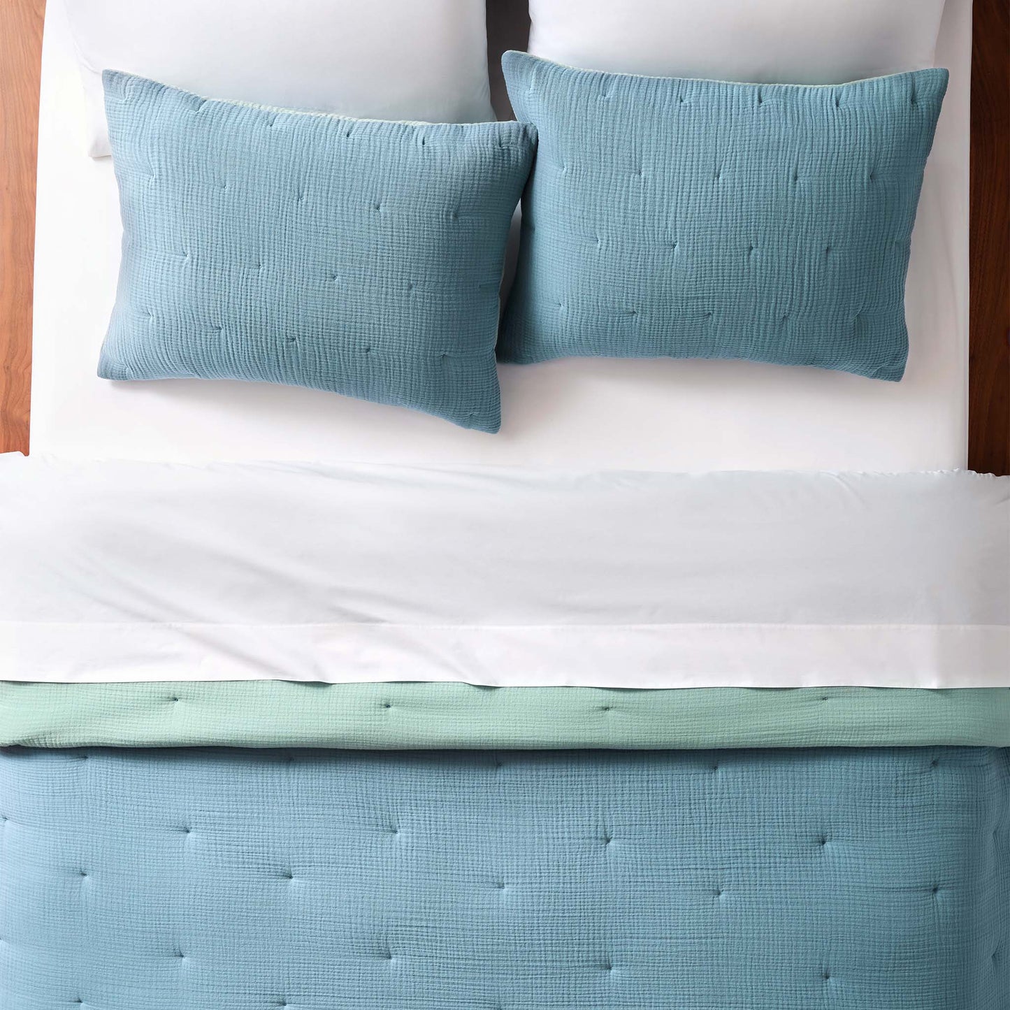 Breezeweave Reversible Cotton Comforter Set