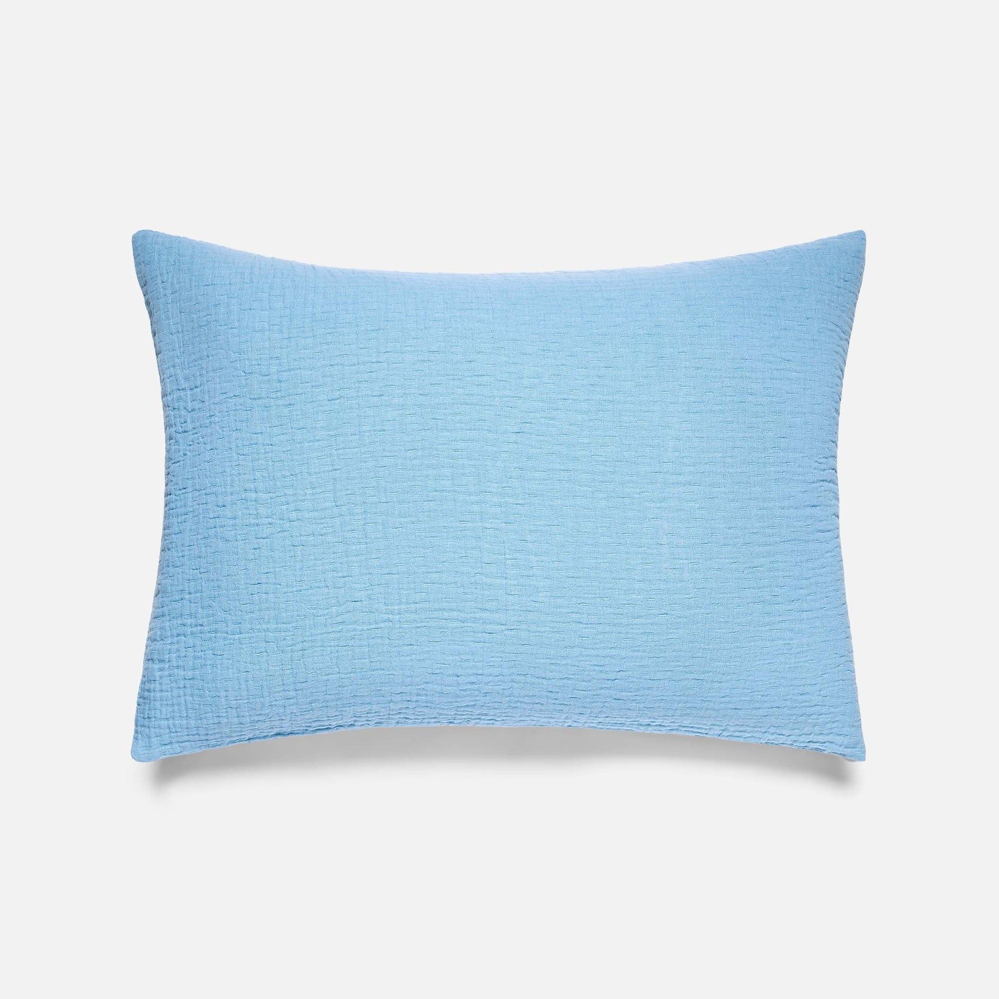 Breezeweave Crinkle Cotton Sham Set