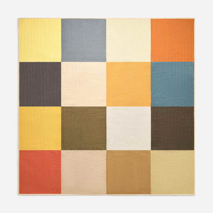 Colorblock Patchwork Quilt
