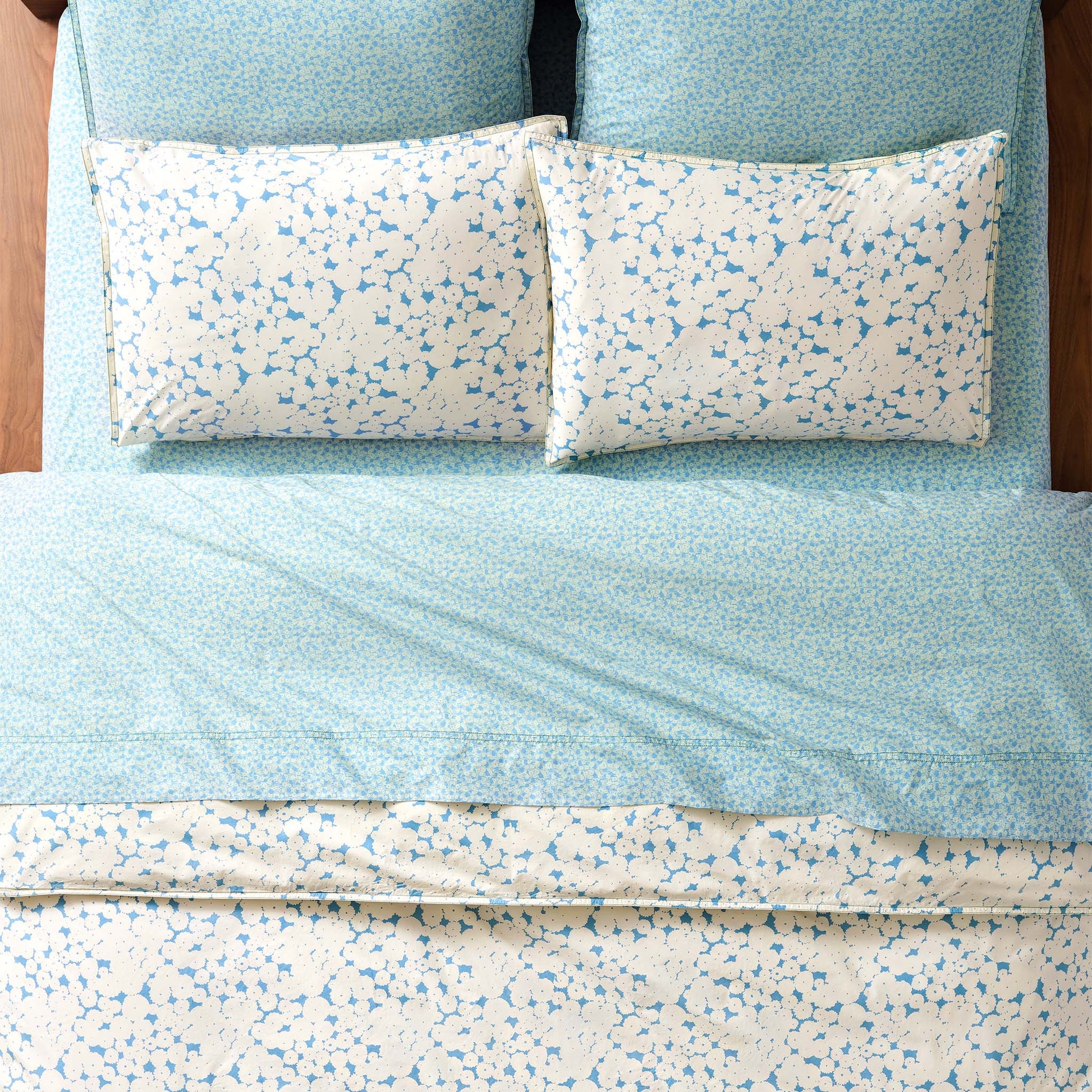 Washed Classic Percale Duvet Set