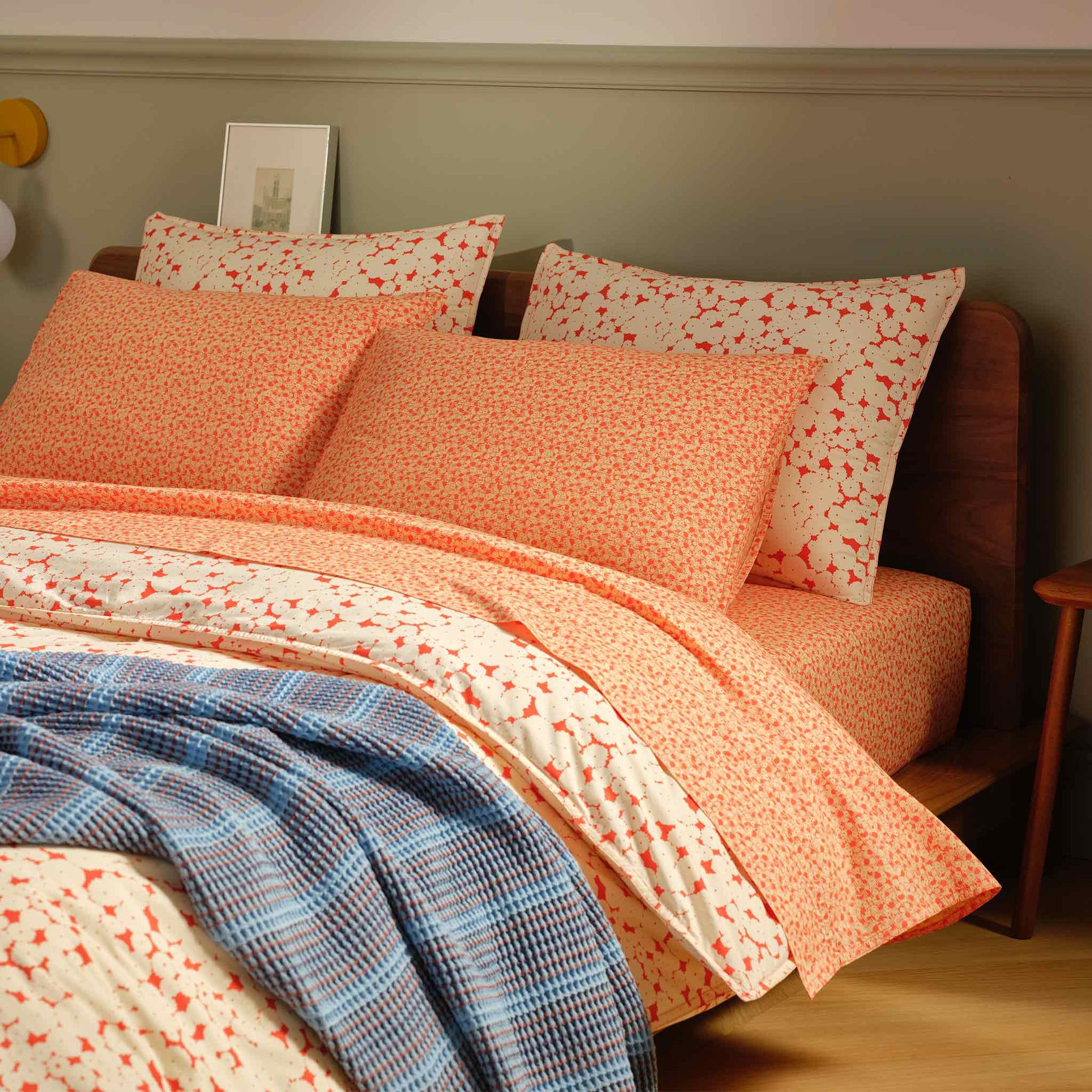 Washed Classic Percale Duvet Cover