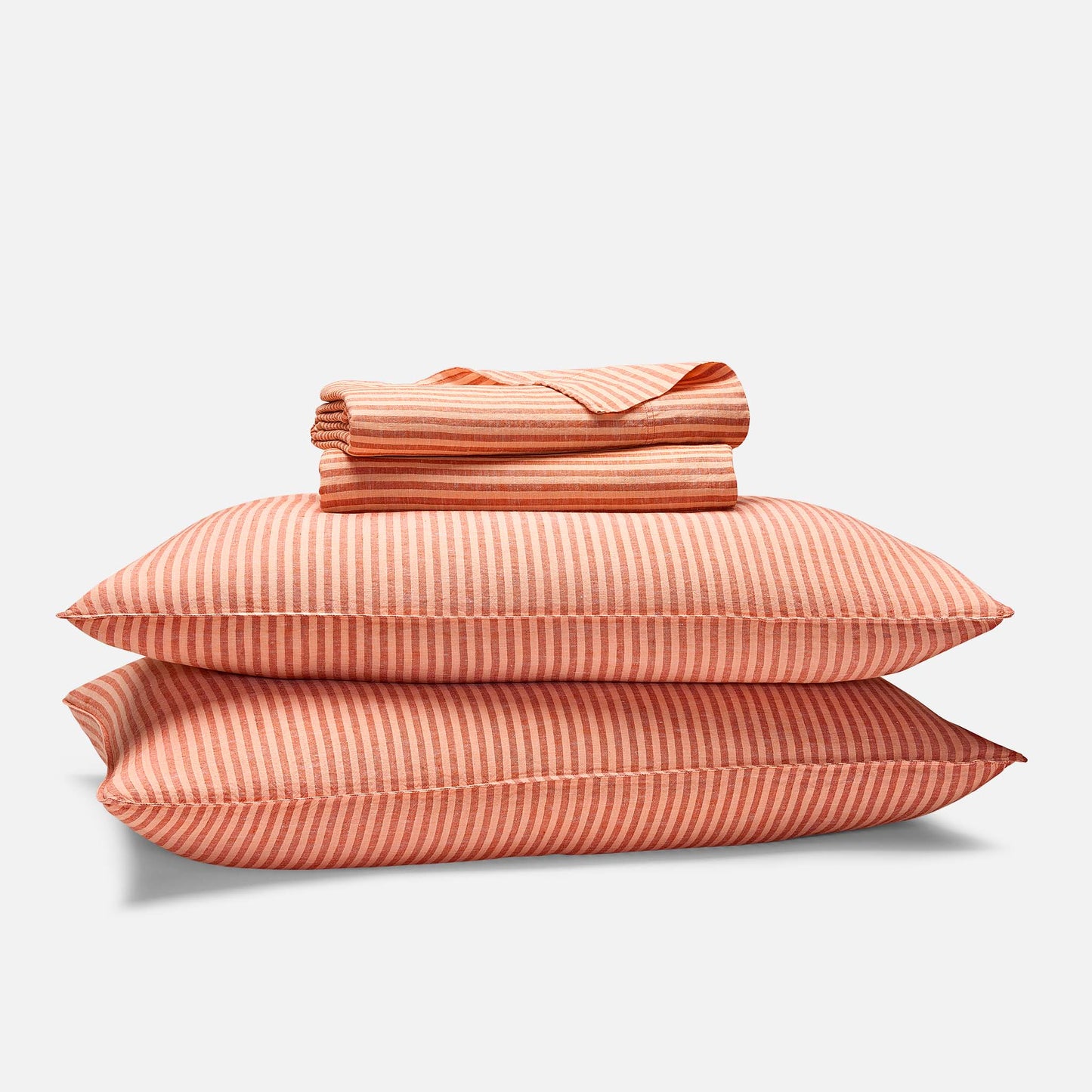 Washed European Linen Core Sheet Set