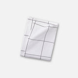 Black Windowpane on White