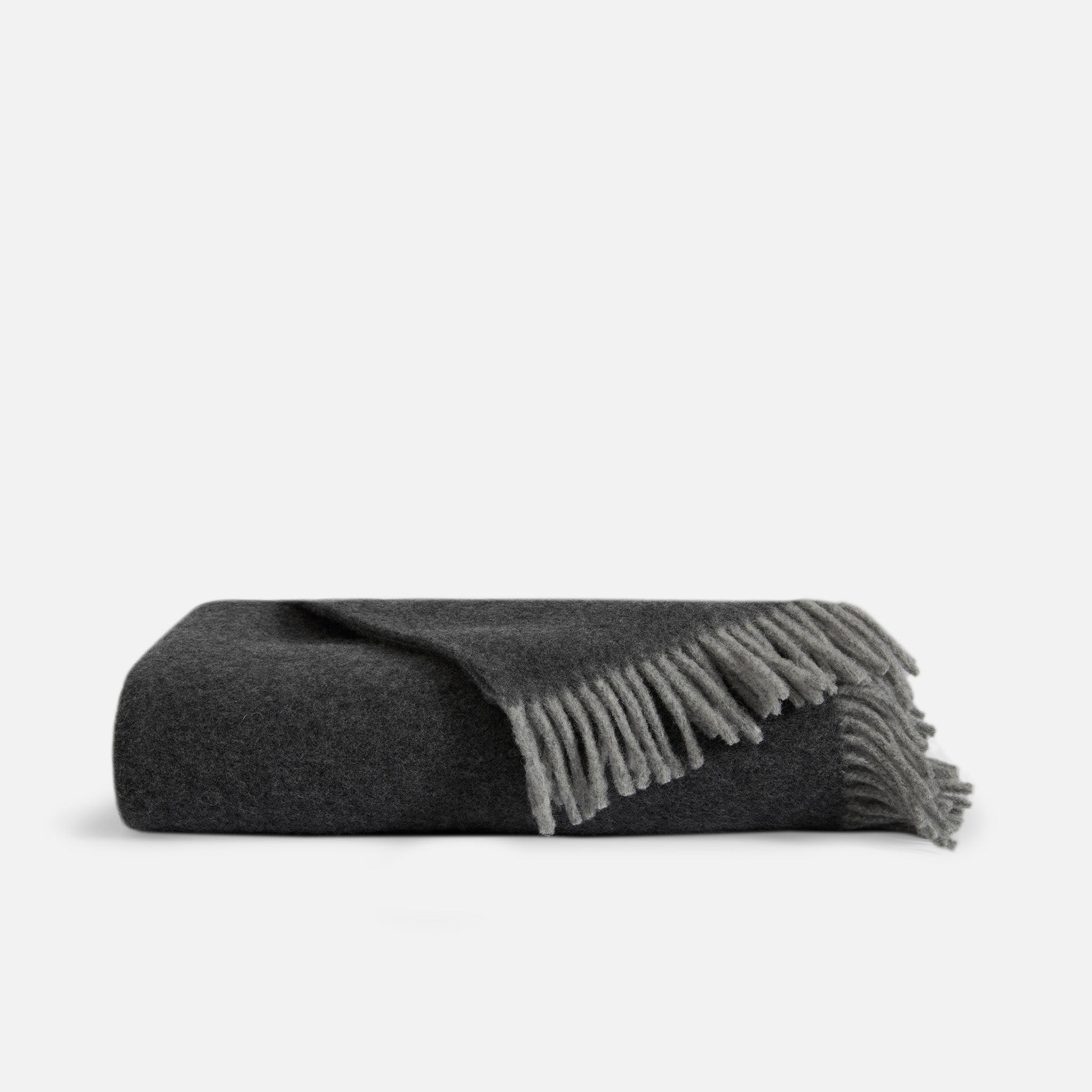 Pure Wool Throw Blanket